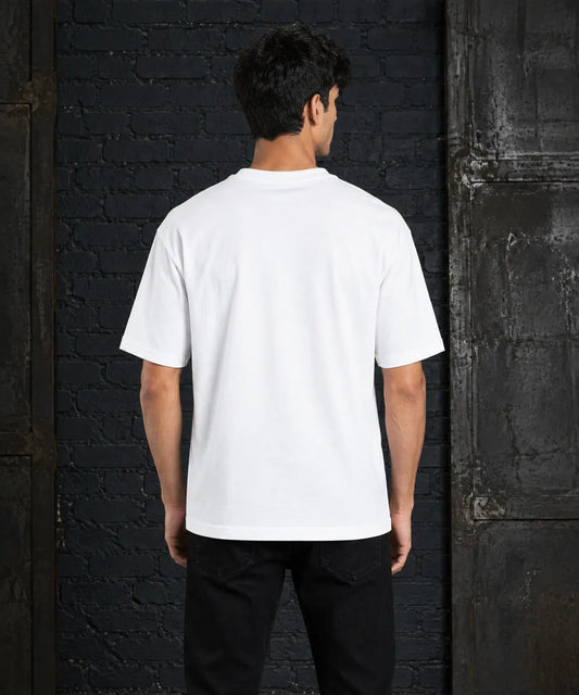 Happiness Typography Oversized T-Shirt