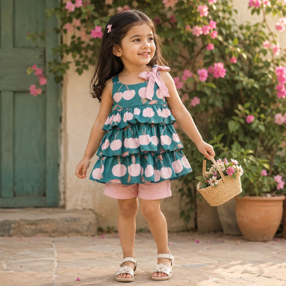 Cake Skirt Camisole + Shorts Set