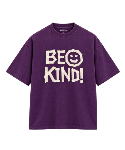 Be Kind Anyway – Stay Human Oversized T-Shirt