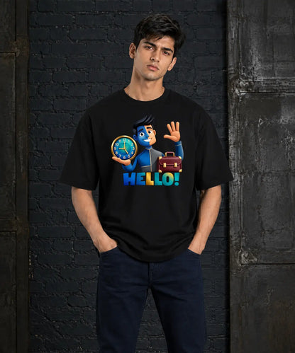 The 9 to 5 Daily Grind - Oversized T-shirt
