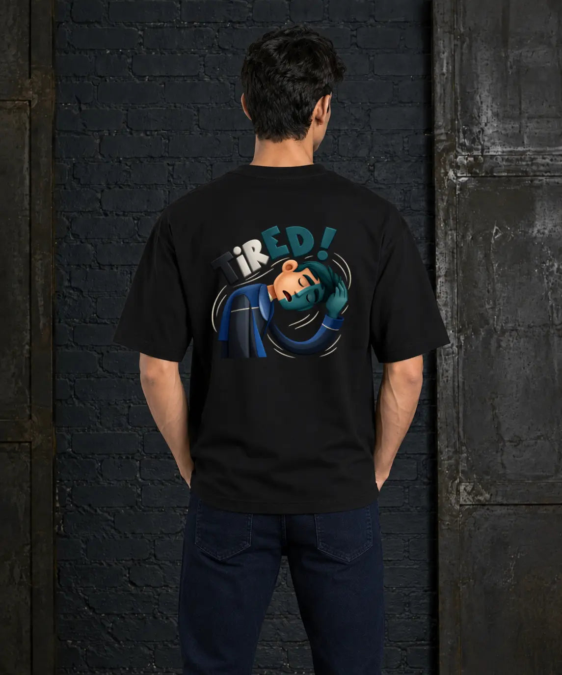 The 9 to 5 Daily Grind - Oversized T-shirt