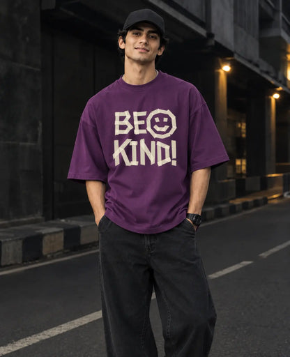 Be Kind Anyway – Stay Human Oversized T-Shirt