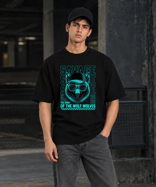 Spirit of wolf - Oversized t-shirt